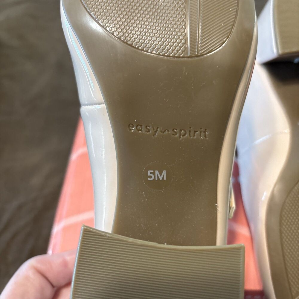 Easy Spirit Marley Mary Jane Pumps Nude Beige Size 5M NWT (box damaged) - Picture 7 of 10